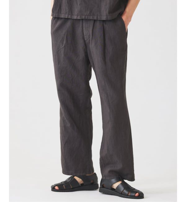 JOURNAL STANDARD relume「European Flax / ヨーロピアンフラックス ガーメントダイ リネン イージーパンツ」|その他|