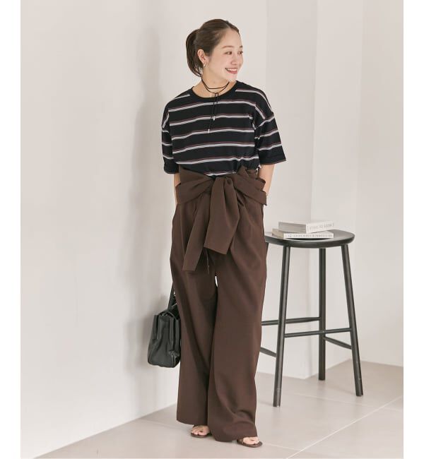 JOURNAL STANDARD「《追加3》汗ジミ防止ボーダービッグT」|Tシャツ・カットソー|