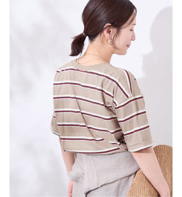JOURNAL STANDARD「《追加3》汗ジミ防止ボーダービッグT」|Tシャツ・カットソー|