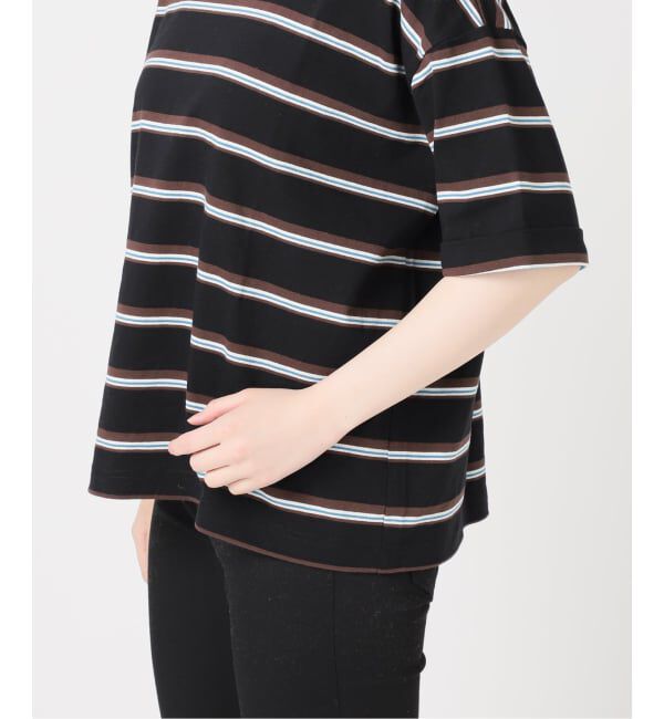 JOURNAL STANDARD「《追加3》汗ジミ防止ボーダービッグT」|Tシャツ・カットソー|