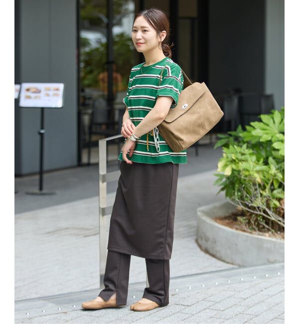 JOURNAL STANDARD「《追加3》汗ジミ防止ボーダービッグT」|Tシャツ・カットソー|