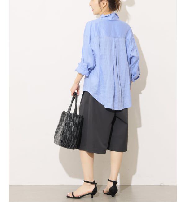 JOURNAL STANDARD relume「《追加3 / 新色》カラーリネンオーバーサイズシャツ」|シャツ・ブラウス|