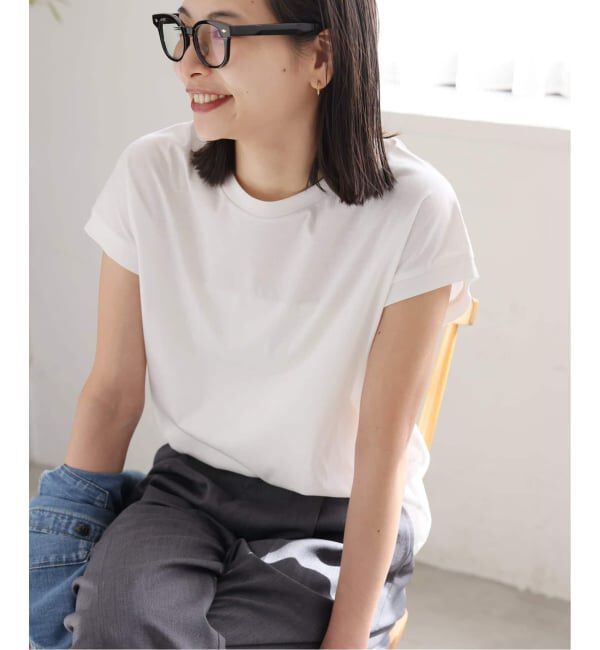 JOURNAL STANDARD「《追加予約3》汗ジミ防止ナノシアコンパクトTシャツ」|Tシャツ・カットソー|