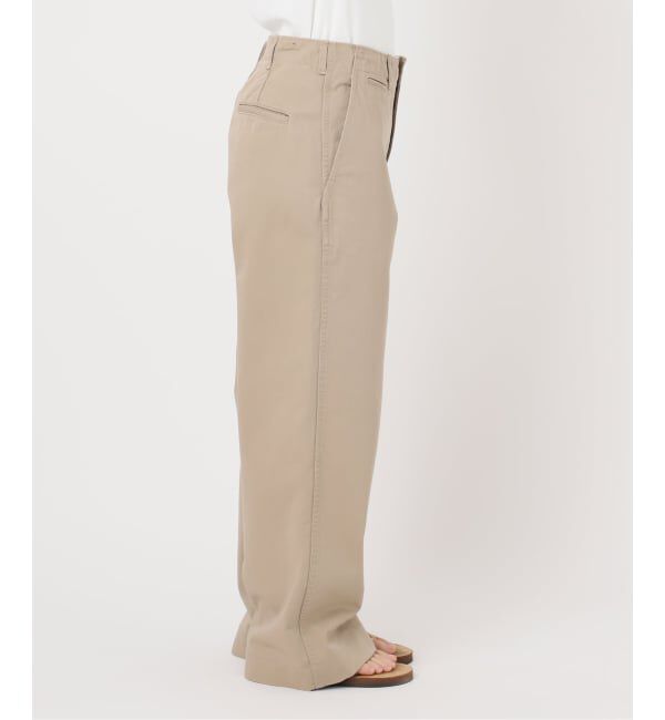 FRAMeWORK「≪一部カラーWEB限定 / 追加≫OVER SIZED CHINO パンツ 2」|チノ|
