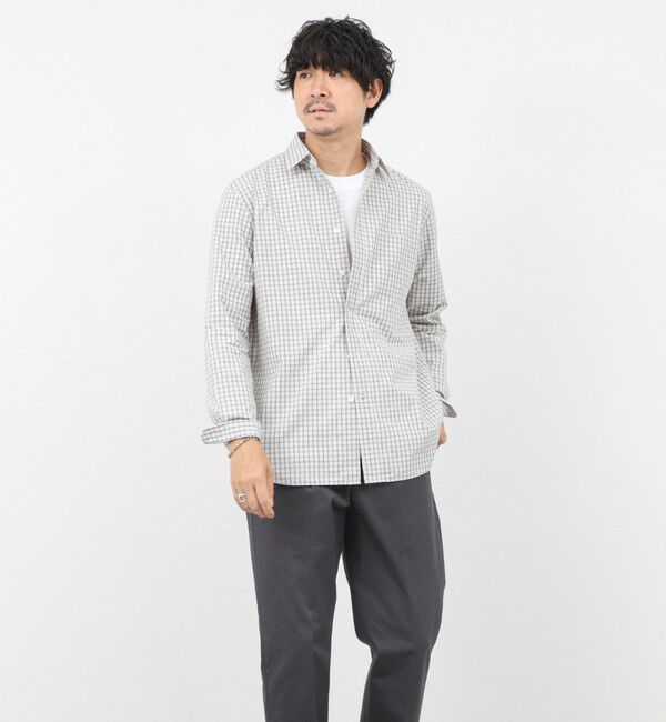 NOLLEY'S goodman「ダブルワッシャー タイプライター レギュラーカラーシャツ 25AW」|シャツ・ブラウス|