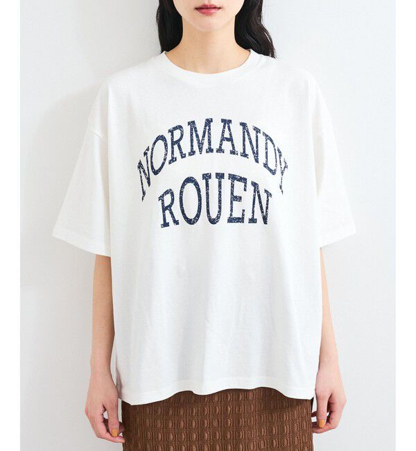 VIS「製品ピグメントプリントビッグT」|Tシャツ・カットソー|