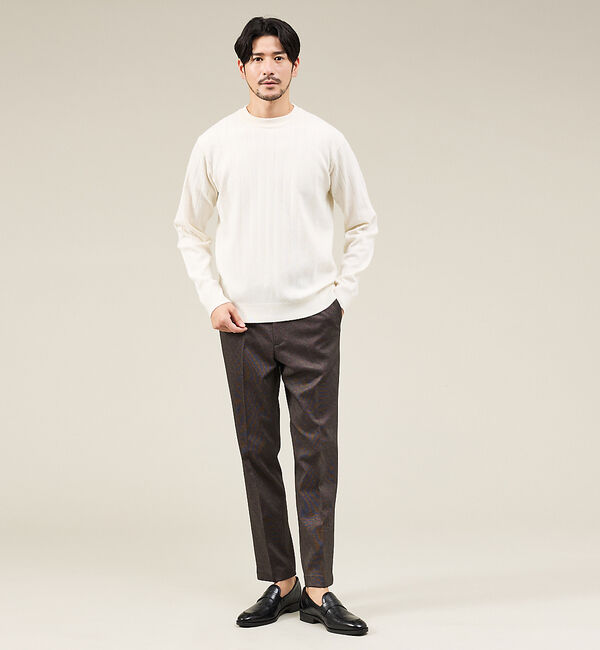 ABAHOUSE「【新型/セットアップ対応】ポンチ イージースラックス / 4WAYストレッチ /」|スラックス|