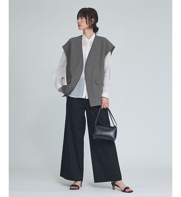 qualite「【セットアップ対応】ウールライク ジレ【予約】」|その他|