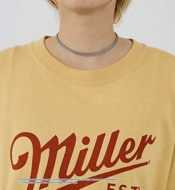 NOMINE「【GOOD ROCK SPEED】Miller ヴィンテージ風 ロゴ Tシャツ」|Tシャツ・カットソー|
