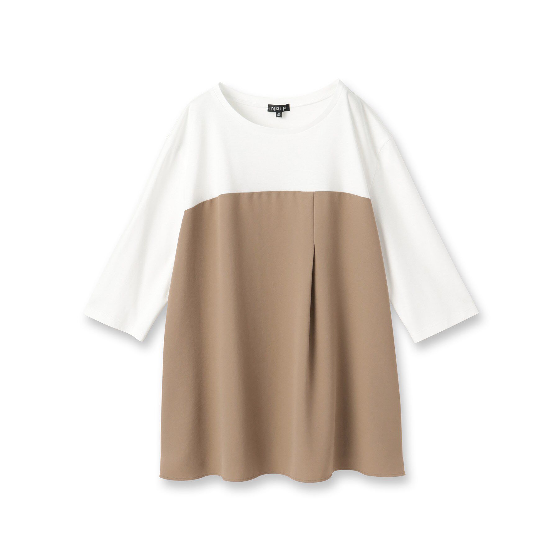 INDIVI「【セットアップ可能】ビスチェレイヤード風トップス」|Tシャツ・カットソー|