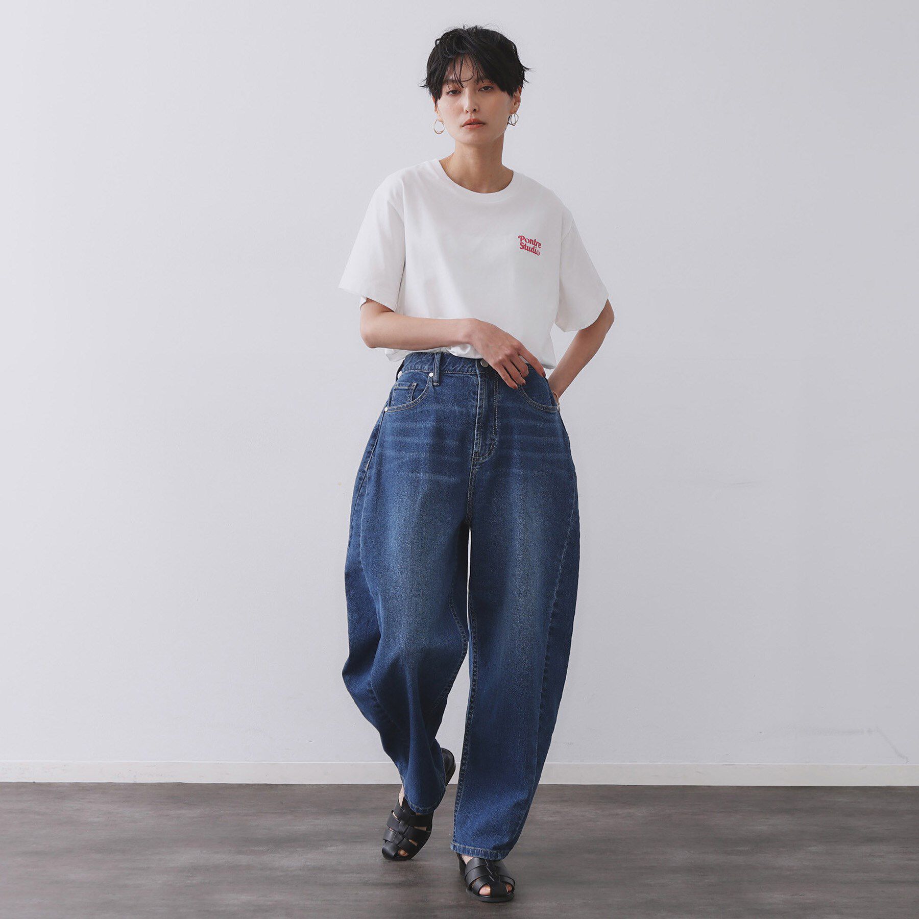 OPAQUE.CLIP「【Pontre Studio／ポンレストゥディオ】別注グラフィックTシャツ」|Tシャツ・カットソー|