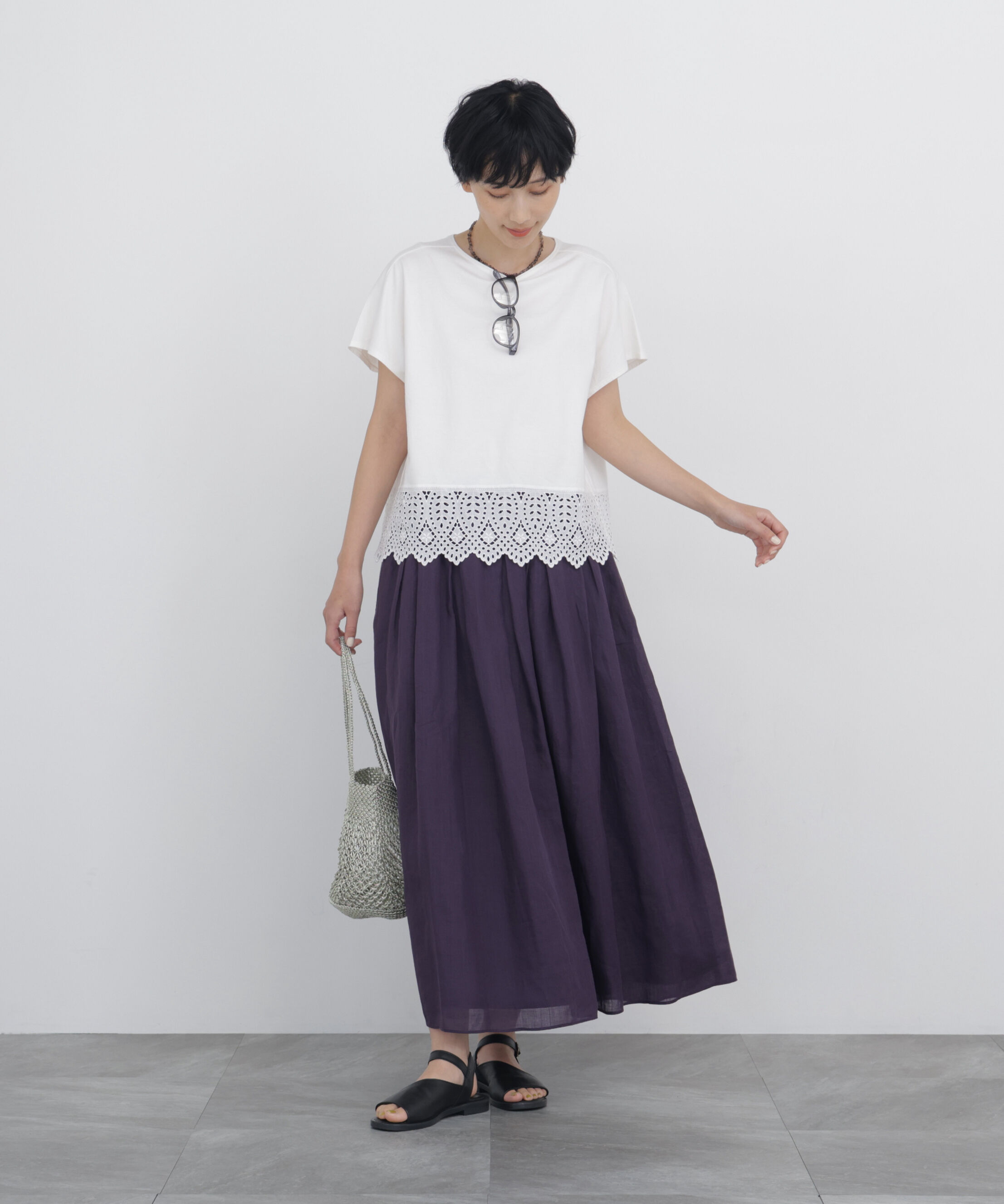  「◆レースカットソー」|Tシャツ・カットソー|