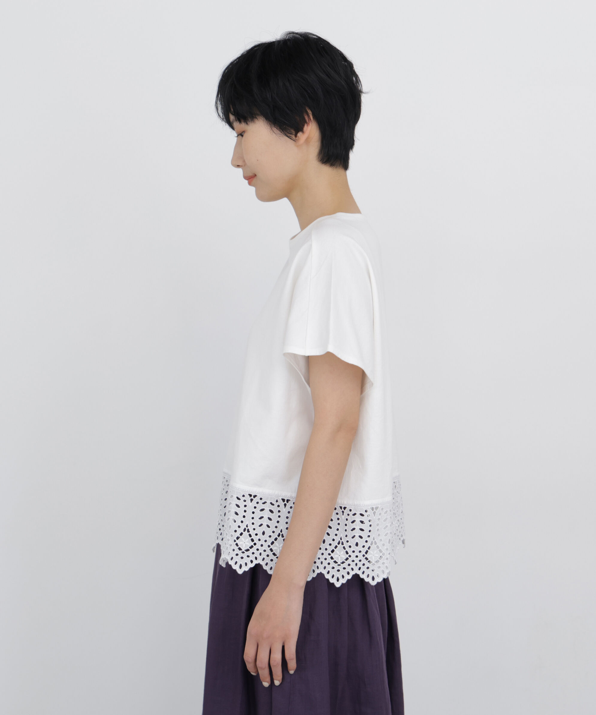  「◆レースカットソー」|Tシャツ・カットソー|