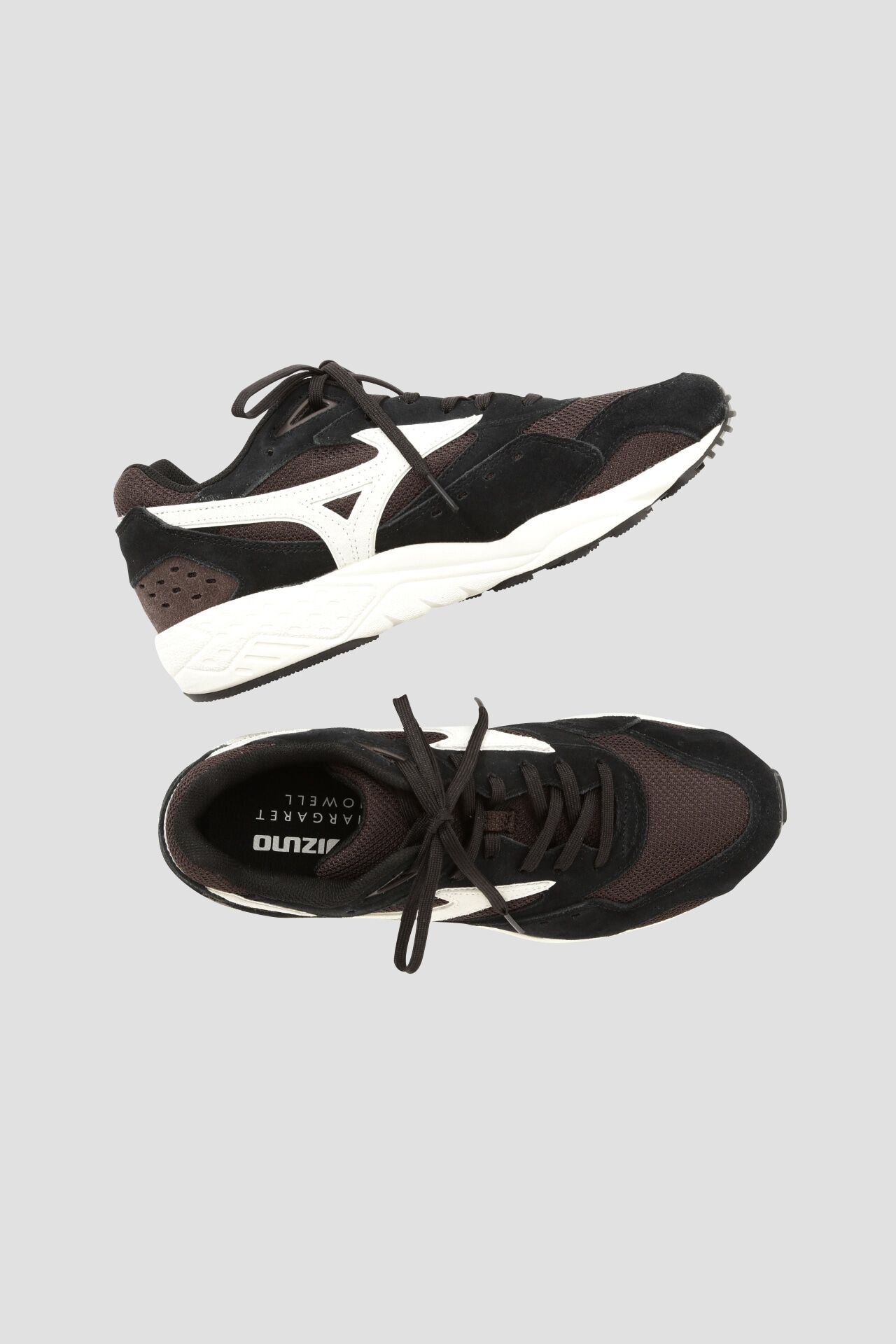 MARGARET HOWELL「MIZUNO TRAINING SHOES」|スニーカー|DARK BROWN2