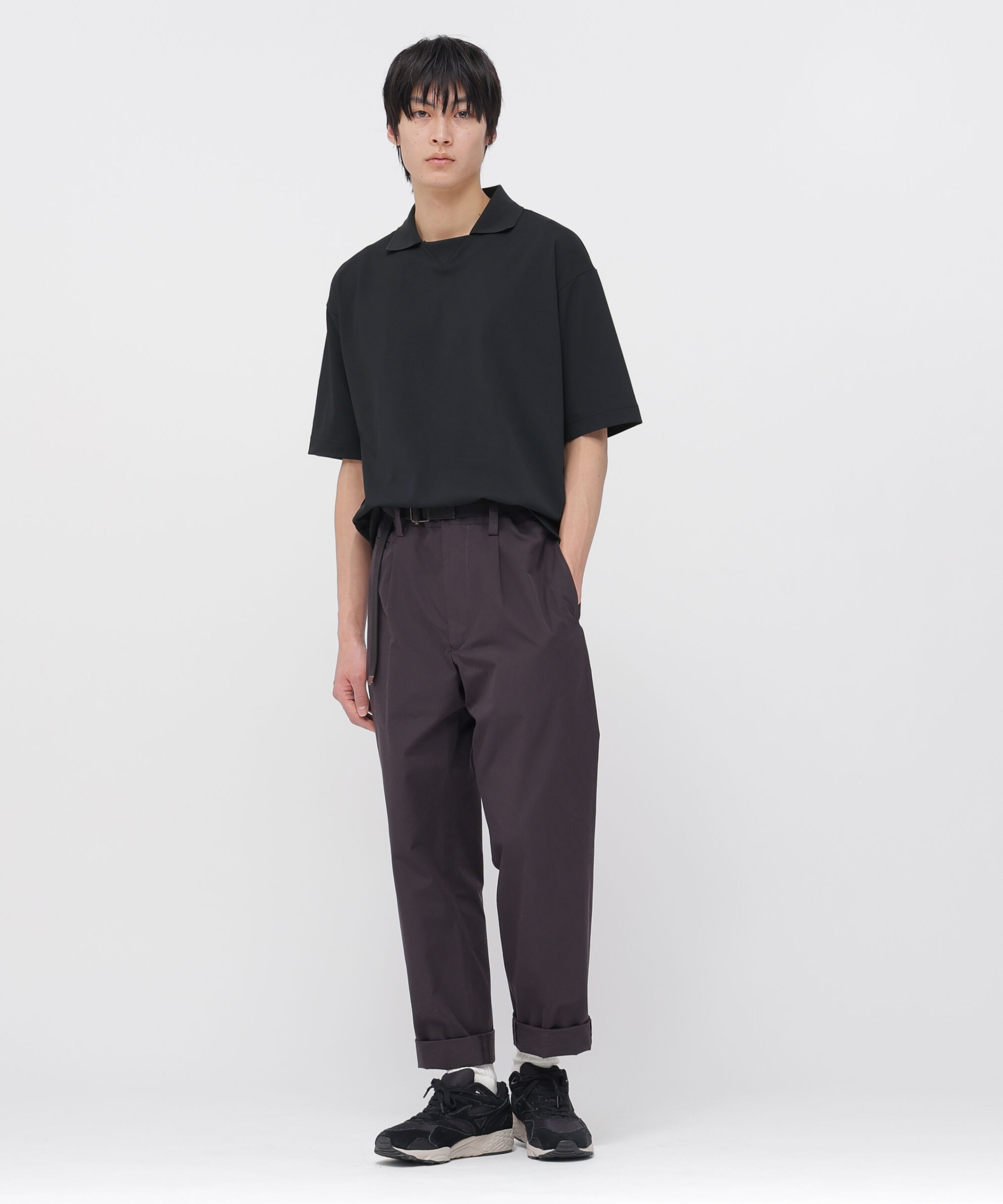 MARGARET HOWELL「HIGHDENCE MESH JERSEY TOP」|Tシャツ・カットソー|
