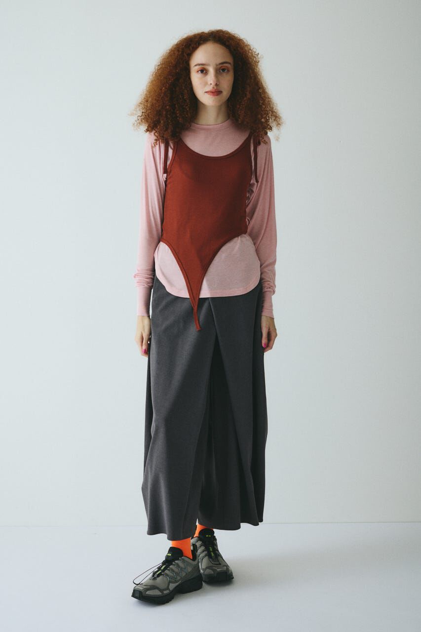 HeRIN.CYE「Sheer layreard cut tops」|Tシャツ・カットソー|