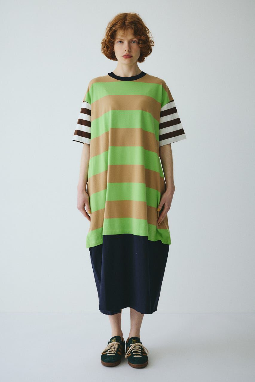 HeRIN.CYE「Cut relax dress」|Tシャツ・カットソー|柄BEG5