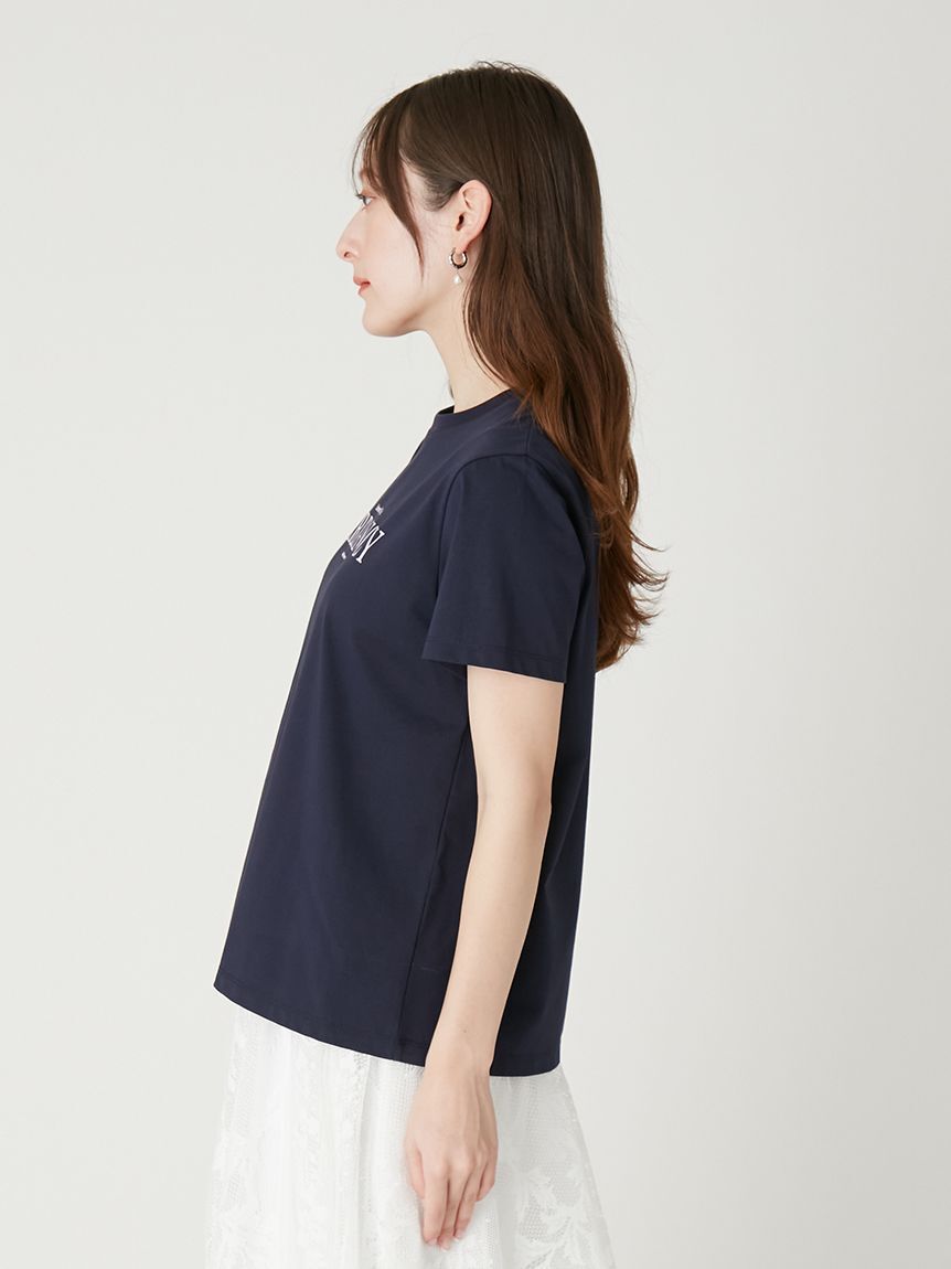 FRAY I.D「タイプライターロゴプリントTシャツ」|Tシャツ・カットソー|