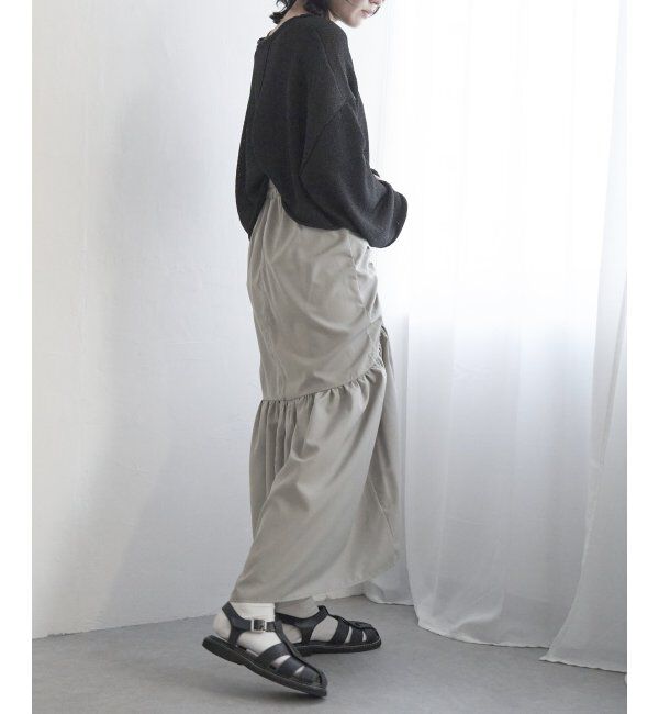 VENCE share style「ベネシャンギャザースカート」|スカート|