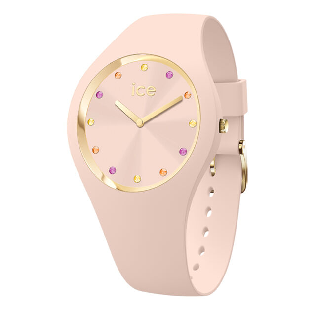 ICE-WATCH「〈ICE-WATCH(ｱｲｽｳｫｯﾁ)〉ICE cosmos ﾗｲﾄﾋﾟｰﾁ ｽﾓｰﾙﾌﾟﾗｽ」|腕時計|PINK