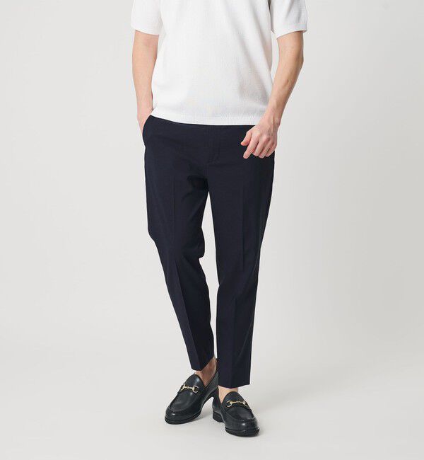 BEAUTY&YOUTH UNITED ARROWS「【WEB限定 WARDROBE SMART】 Reflax スキニー クロップドパンツ	」|スラックス|