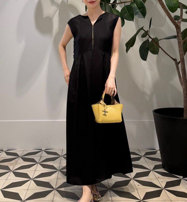 Ballsey「ライトクリアスラブ バックリボンワンピース」|ワンピース|19 ブラック