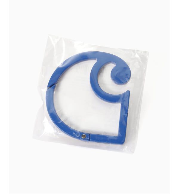 JOINT WORKS「CARHARTT WIP / カーハート ダブリューアイピー C-LOGO CARABINER」|キーケース|ブルー A