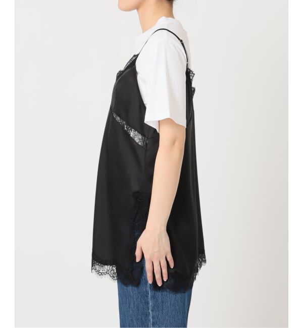 U by SPICK&SPAN「サテンレースキャミ」|キャミソール|