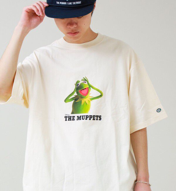 GLOSTER「【DISCUS】THE MUPPETS プリントTシャツ」|Tシャツ・カットソー|ホワイト系その他