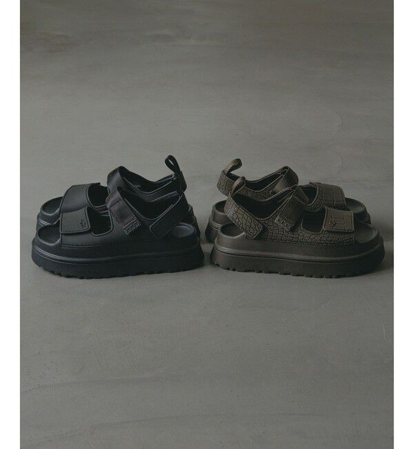 SALON adam et rope'「【UGG(アグ)】W GOLDENGLOW / ゴールデングロウ」|サンダル|