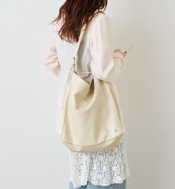  「チャーム付きベルトショルダーBAG」|トートバッグ|