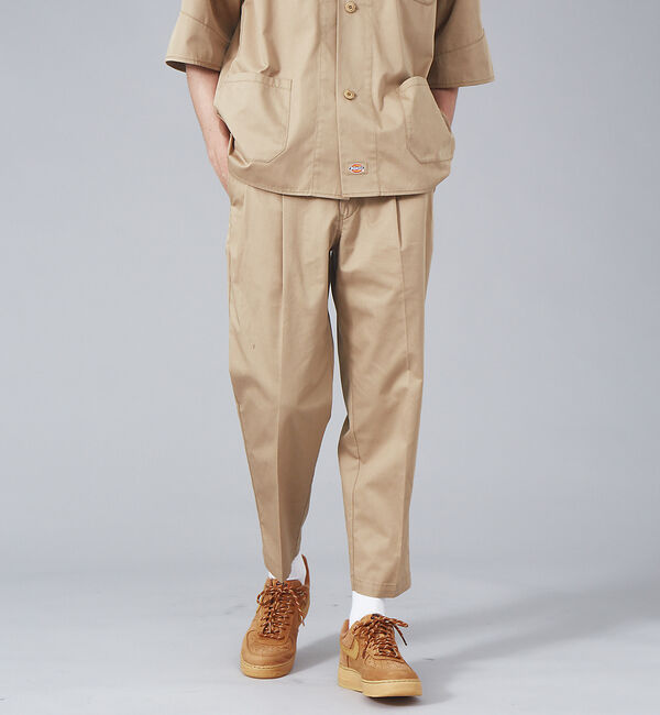 ABAHOUSE「【Dickies / ディッキーズ】MYSELF ABAHOUSE 別注 ルーズ」|チノ|ベージュ