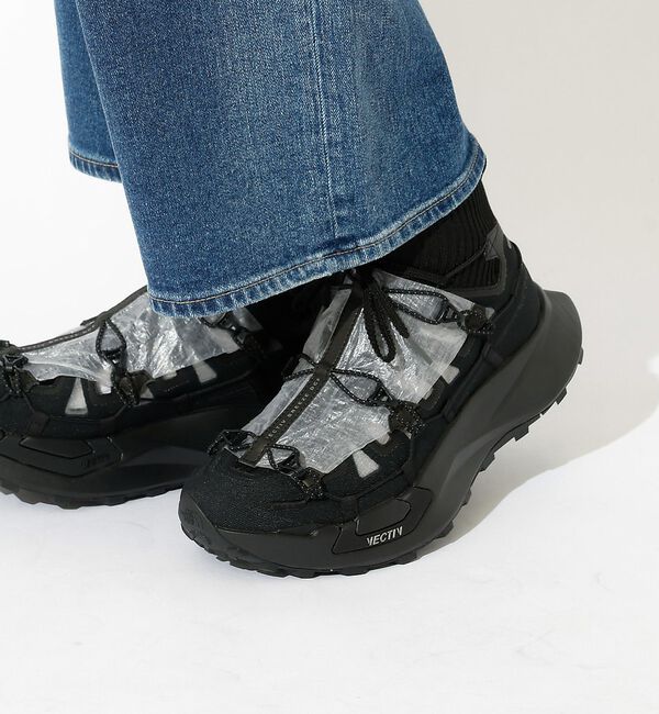 Rouge vif「【THE NORTH FACE/ノースフェイス】VECTIV Breeze DC」|スニーカー|ブラック