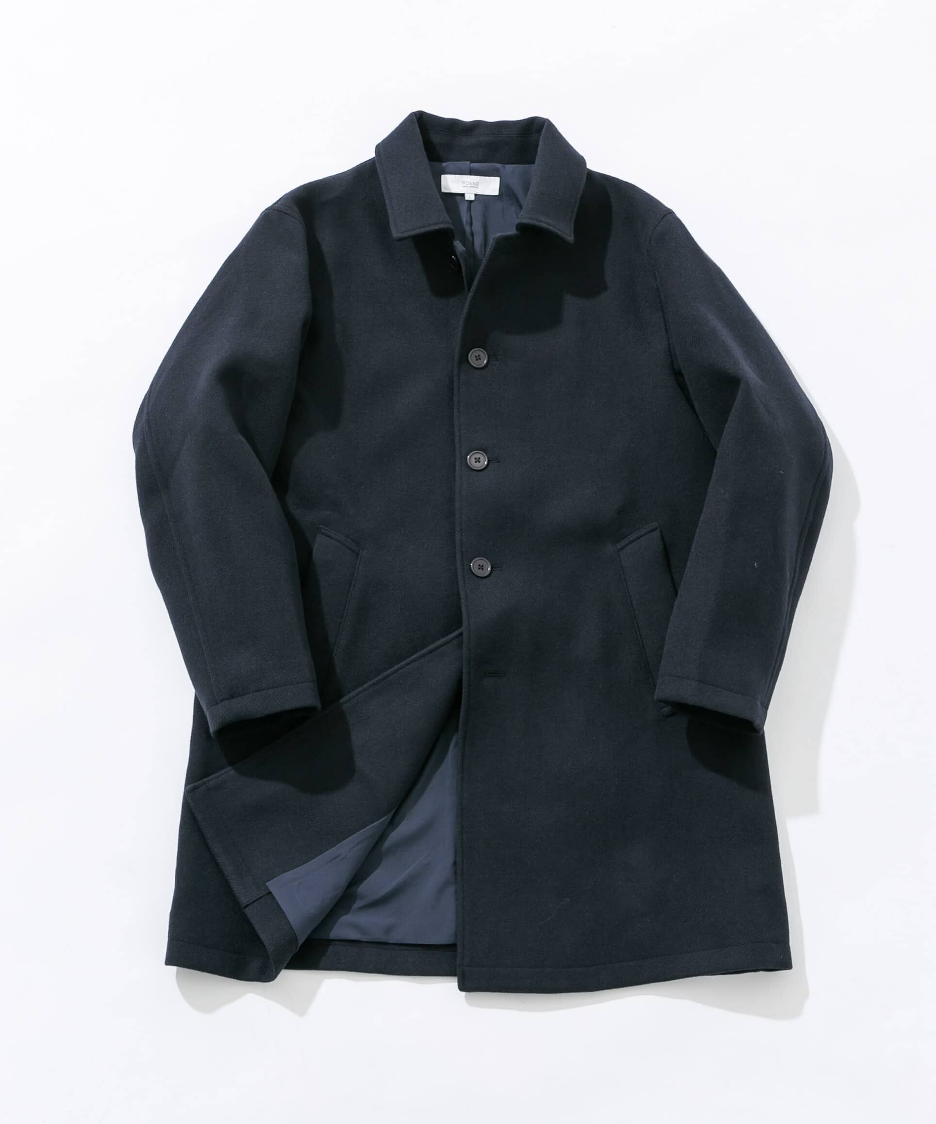 URBAN RESEARCH ROSSO「『XLサイズあり』light meltonステンカラーコート」|ステンカラーコート|
