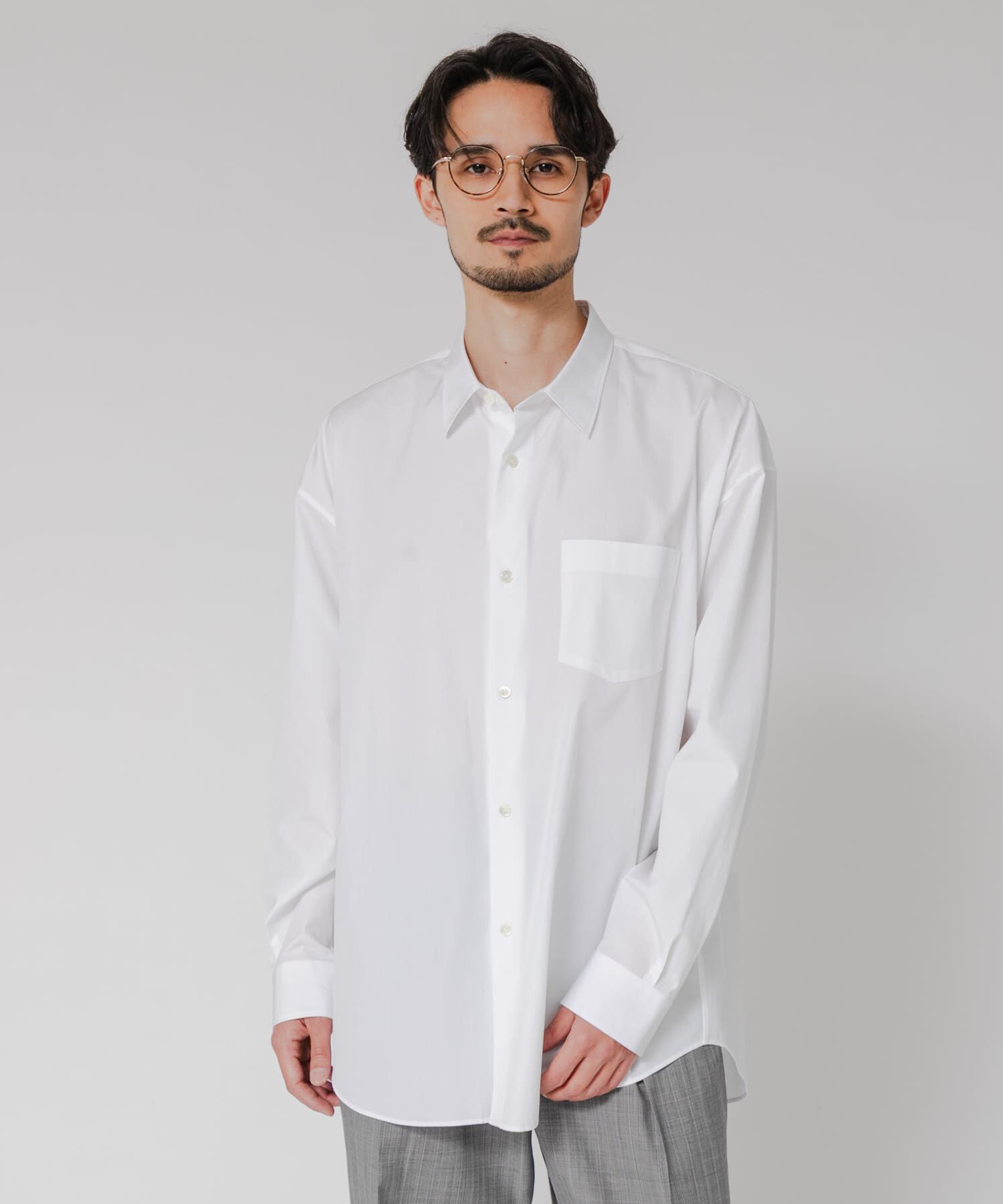 URBAN RESEARCH「THOMAS MASON OVER SHIRTS」|シャツ・ブラウス|ホワイト