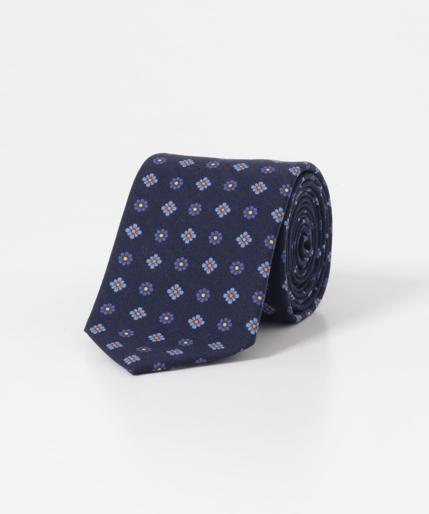 URBAN RESEARCH DOORS「LIFE STYLE TAILOR　26AW BBCファブリックタイ 小紋1」|ネクタイ・蝶ネクタイ|ネイビー