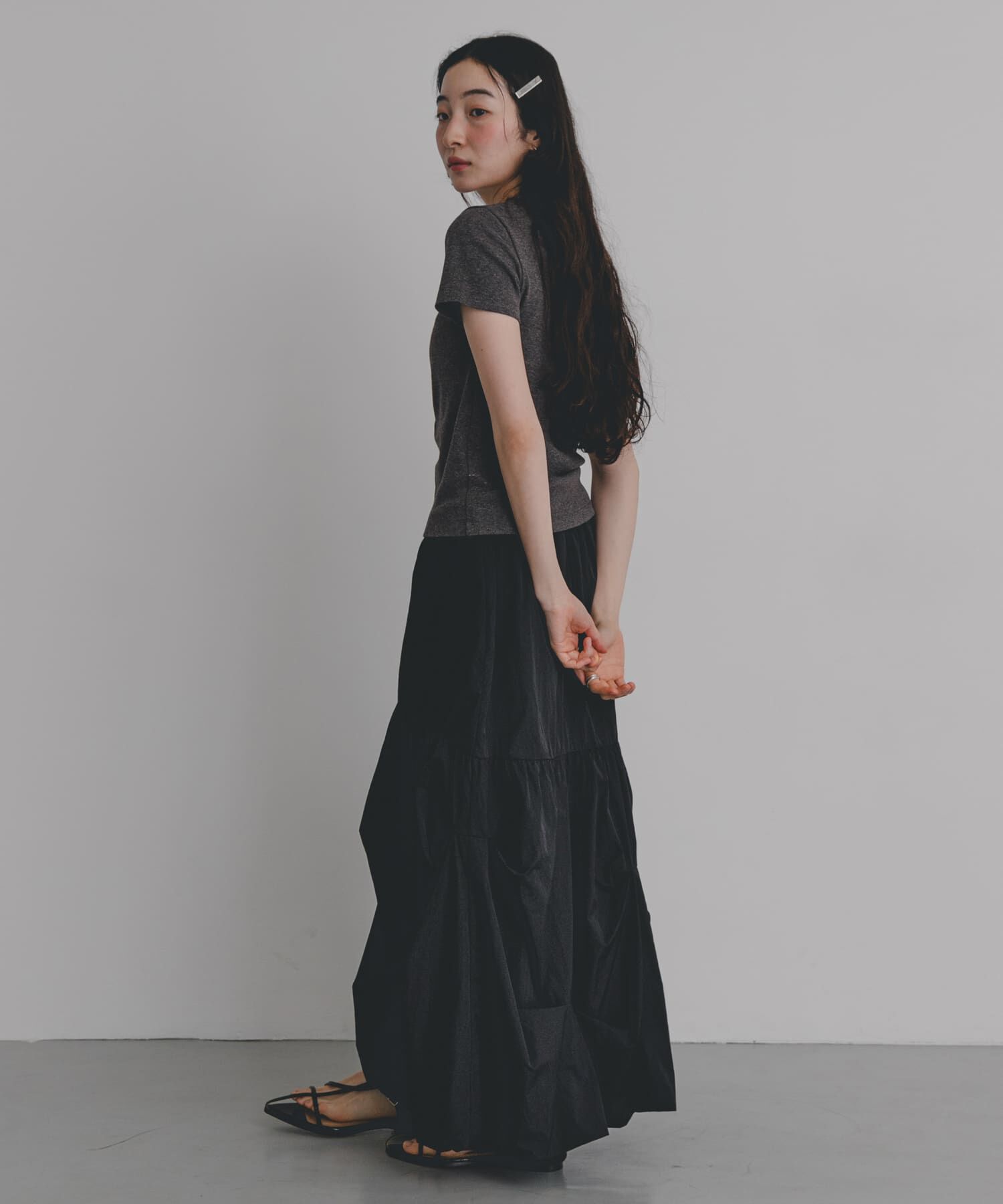 SENSE OF PLACE by URBAN RESEARCH「ラウンドネックリブTシャツ(半袖)」|Tシャツ・カットソー|