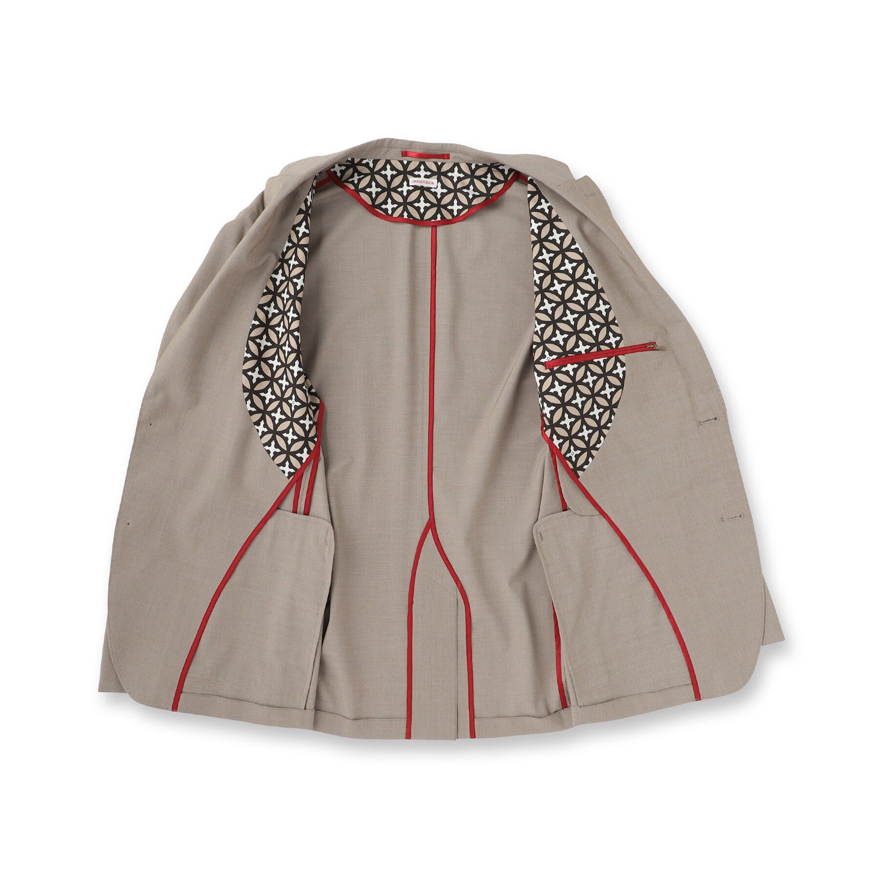 DRESSTERIOR「【セットアップ可/MonoMax4月号掲載/Safari5月号掲載】CARREMAN ストレッチジャ」|テーラードジャケット|