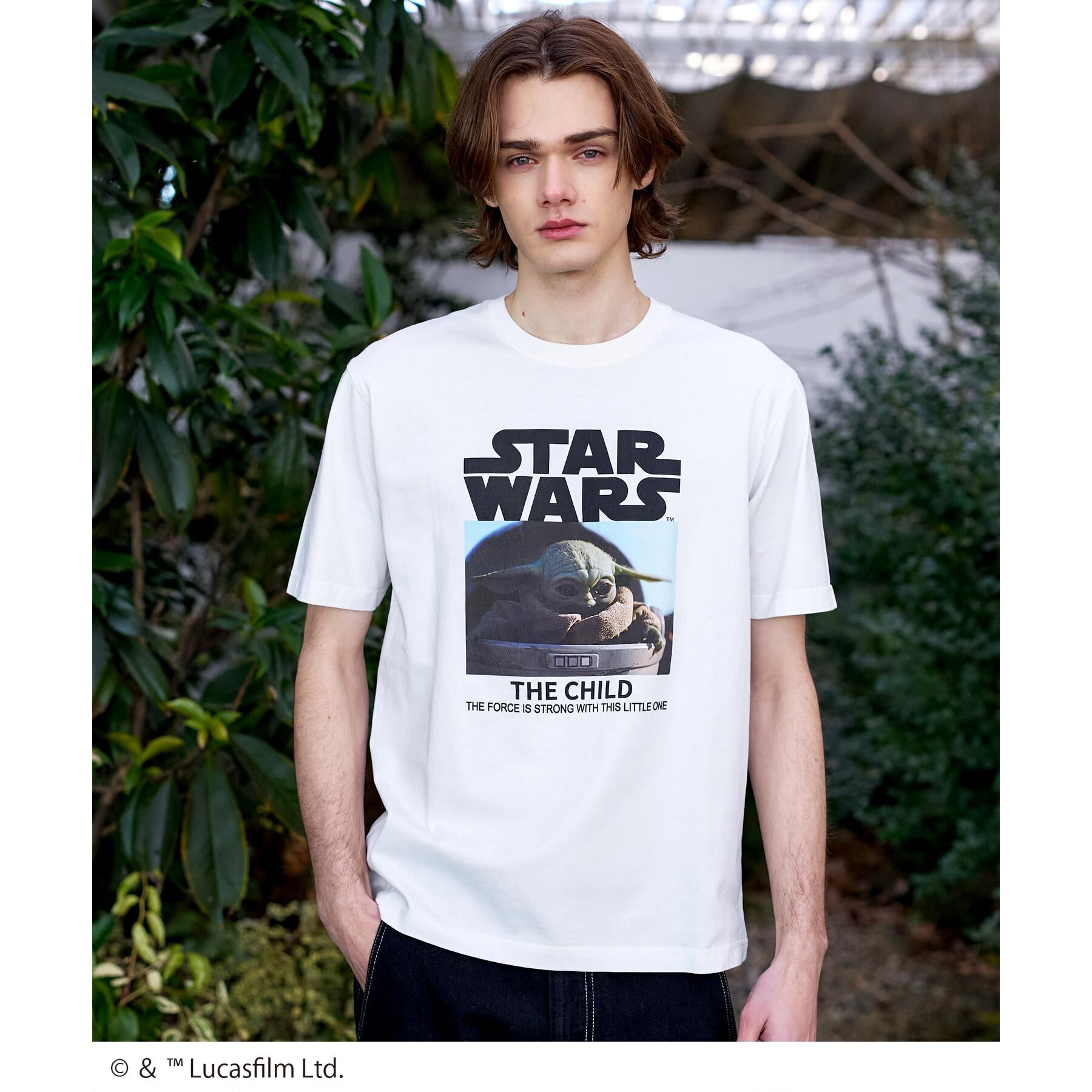 DRESSTERIOR「【接触冷感】STAR WARS カプセルグローグTシャツ」|Tシャツ・カットソー|ホワイト(001)