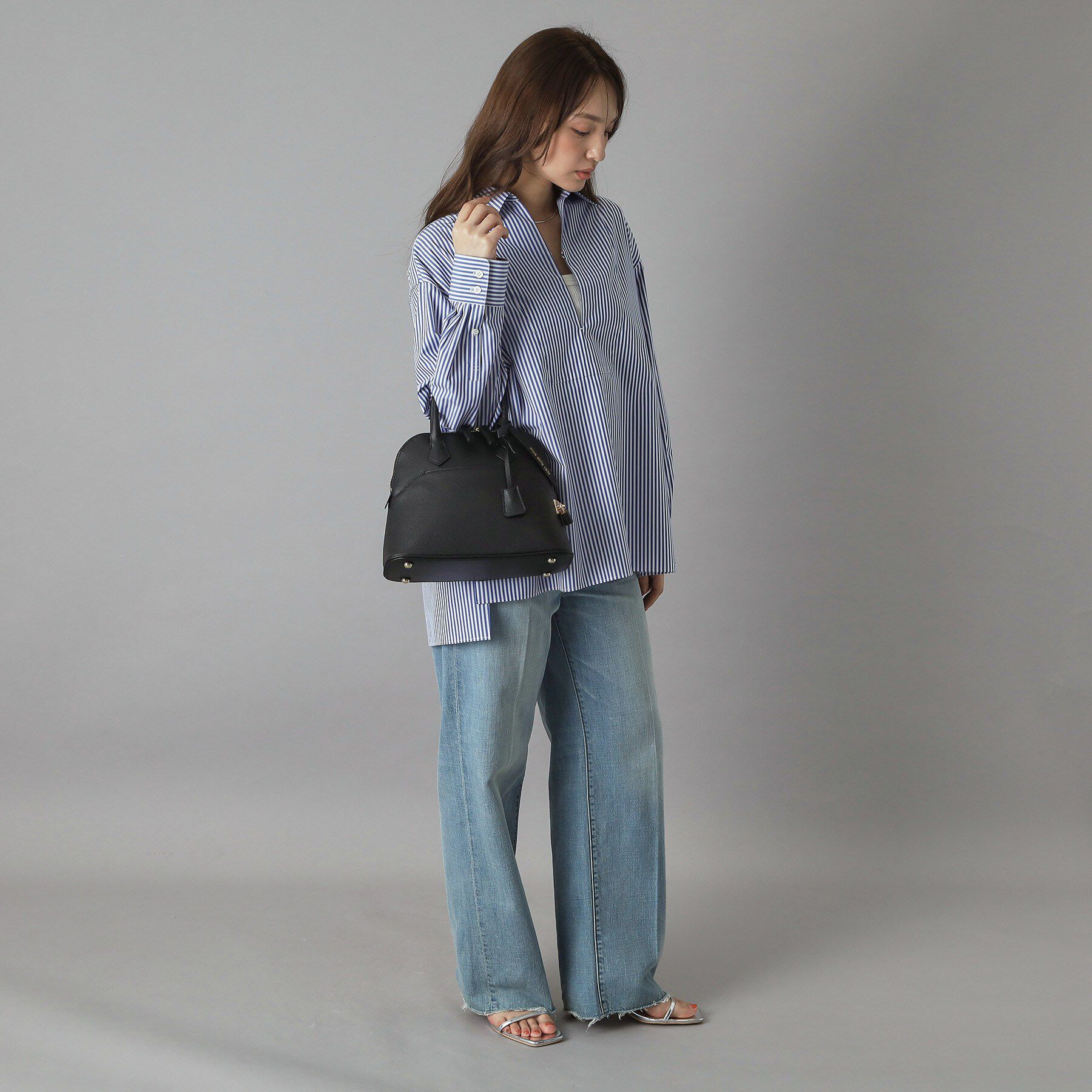 DRESSTERIOR「mica della valle（ミカデラヴァッレ）Katia ハンドバッグ」|ハンドバッグ|