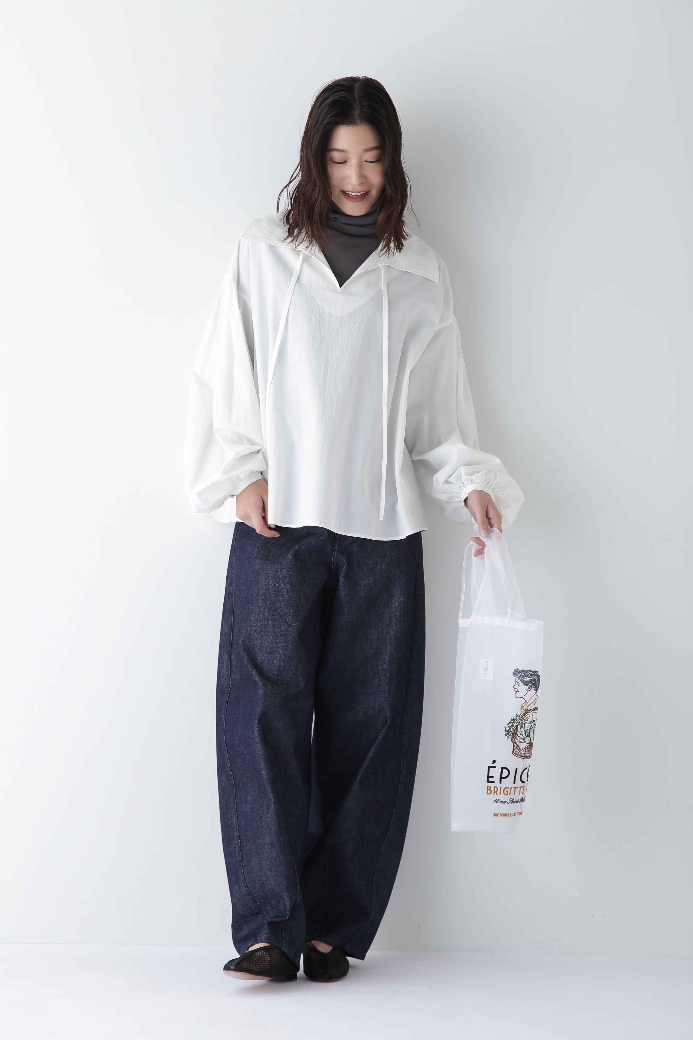  「◆シアータートルプルオーバー」|Tシャツ・カットソー|