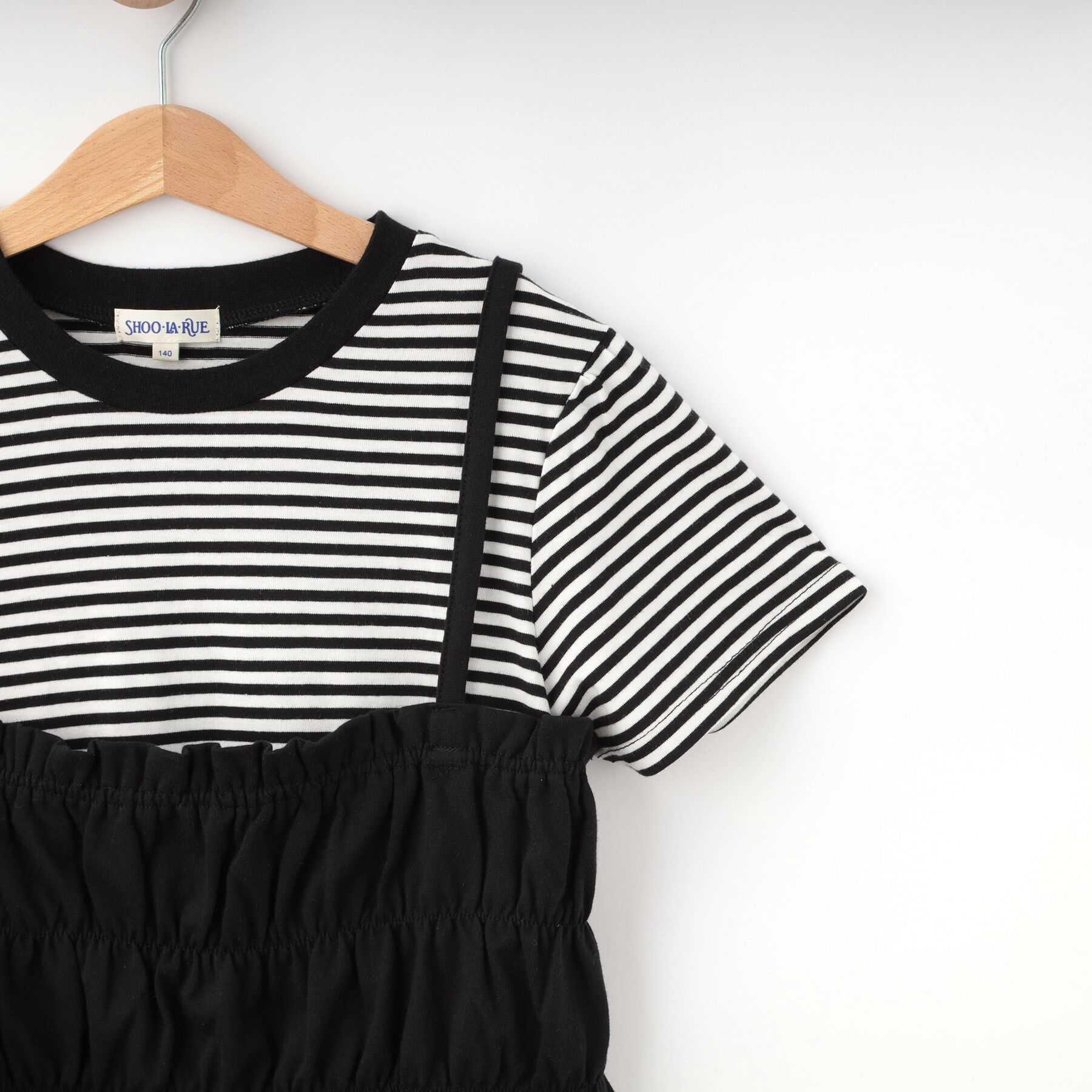 SHOO･LA･RUE「【130-150cm】キャミ付きワンピース」|ワンピース|