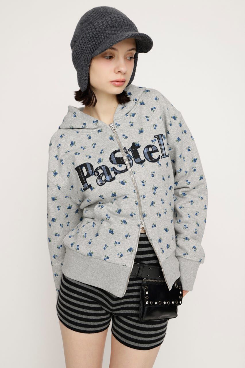 SLY「FLOWER CUT HOODIE」|パーカー|