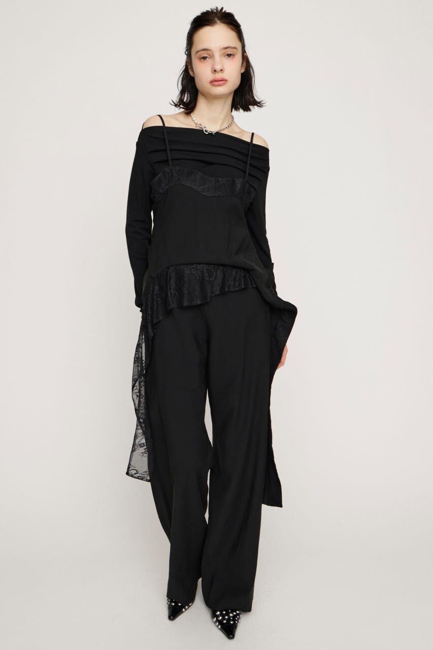 SLY「CAMI LAYERED DRAPE パンツ」|その他|