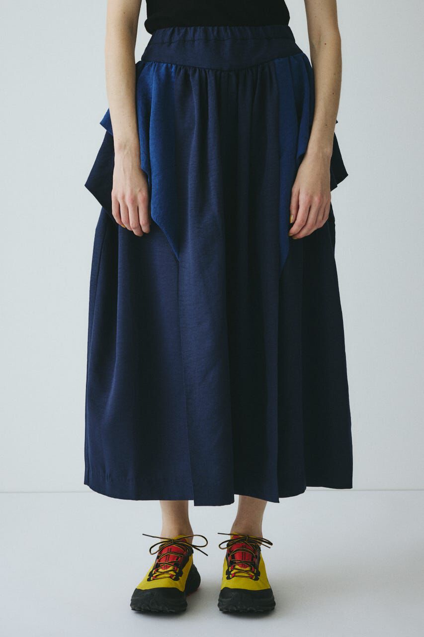 HeRIN.CYE「Volume gather skirt」|スカート|柄NVY5