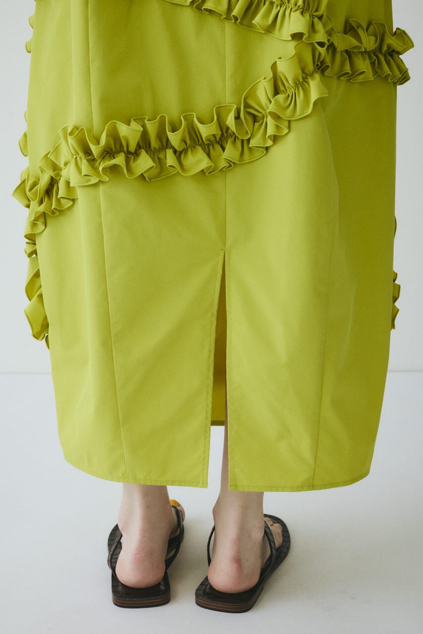 HeRIN.CYE「Frill cocoon skirt」|スカート|