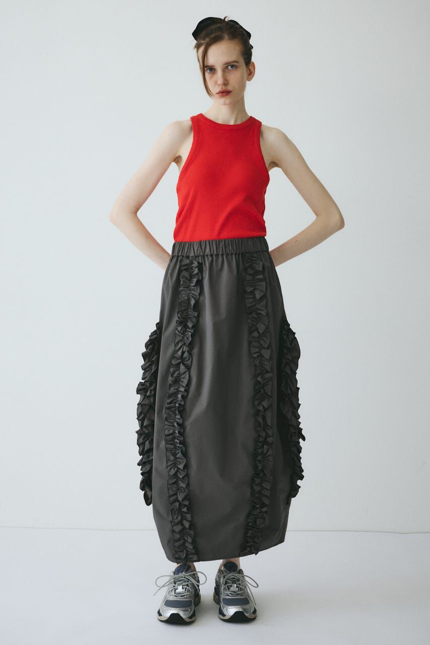HeRIN.CYE「Frill cocoon skirt」|スカート|