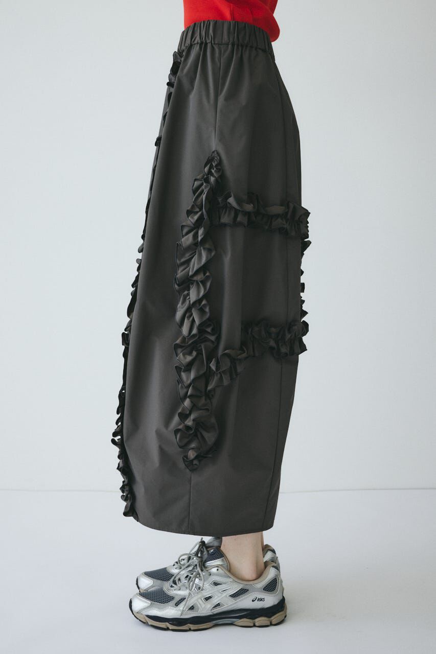 HeRIN.CYE「Frill cocoon skirt」|スカート|