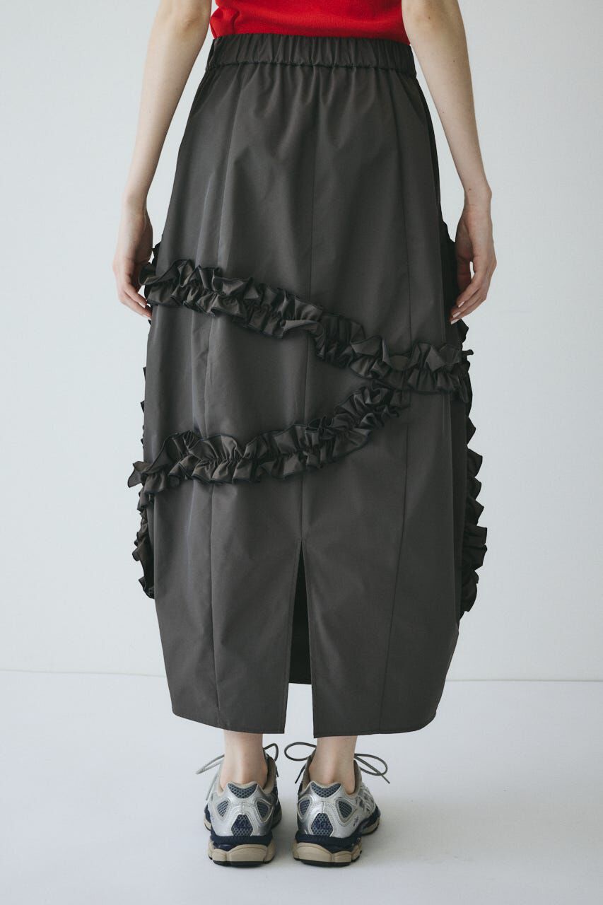 HeRIN.CYE「Frill cocoon skirt」|スカート|