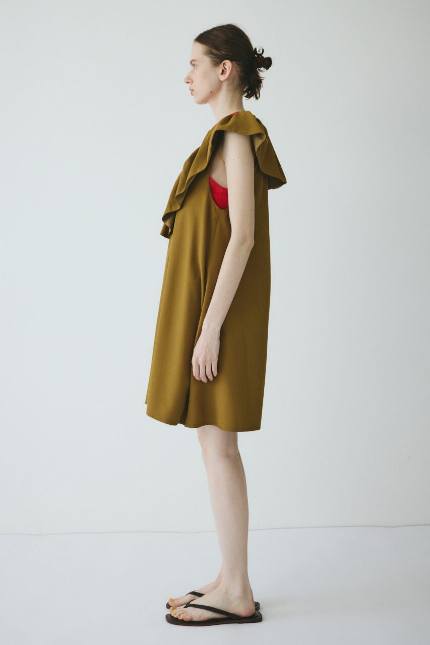 HeRIN.CYE「V neck frill all in one」|ワンピース|